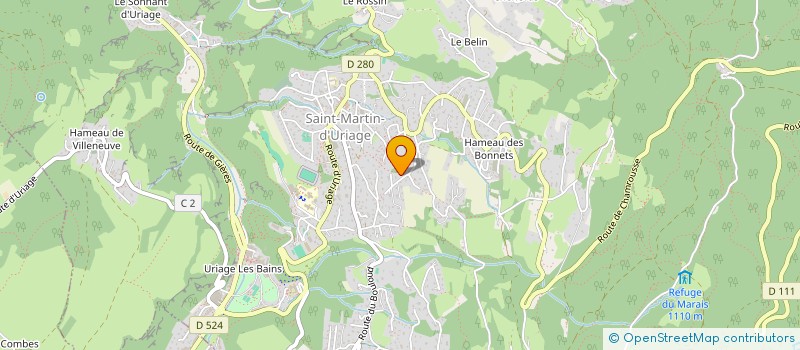 localisation de l'entreprise SARL PPR  SAINT-MARTIN-D'URIAGE