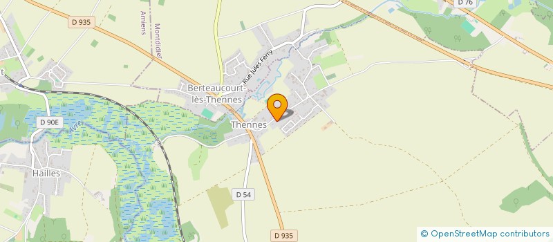 localisation de l'entreprise SARL PRAGMASSUR  THENNES