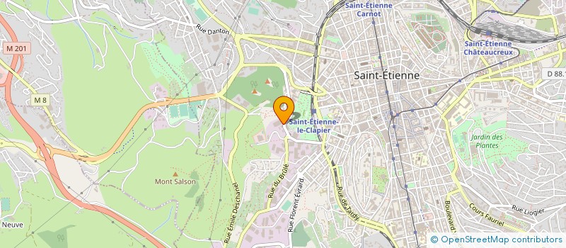localisation de l'entreprise SARL PRECIMATRIX à SAINT-ETIENNE