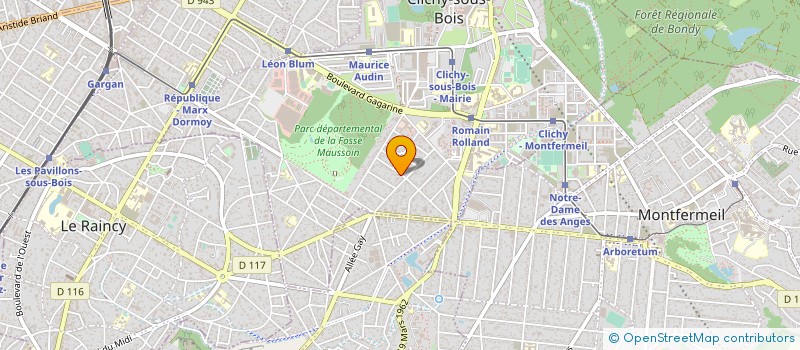 localisation de l'entreprise SARL PRECIS RECTIF à CLICHY-SOUS-BOIS