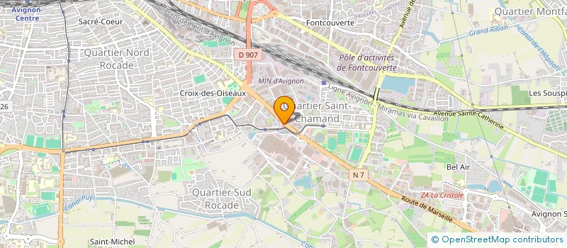localisation de l'entreprise SARL PREDINE JEAN-PAUL à AVIGNON