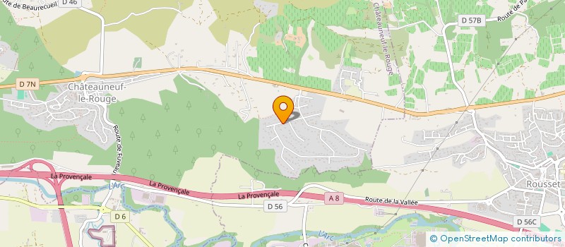 localisation de l'entreprise SARL PREFINELEC à ROUSSET