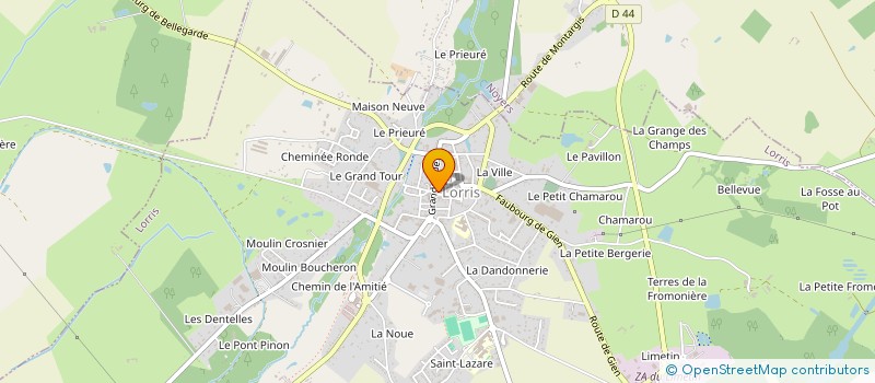 localisation de l'entreprise SARL PRELS ET CO à LORRIS
