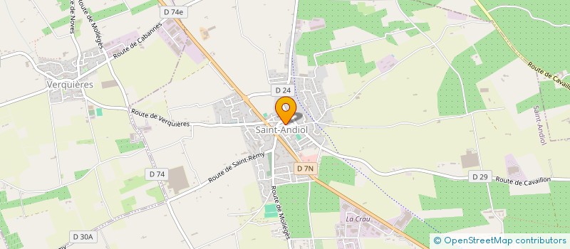 localisation de l'entreprise SARL PREMIER à SAINT-ANDIOL
