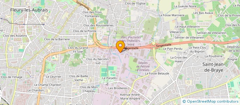 localisation de l'entreprise SARL PREMIER à SAINT-JEAN-DE-BRAYE