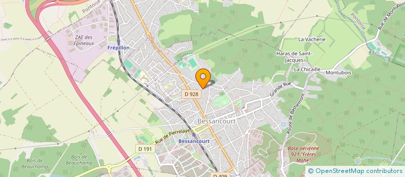 localisation de l'entreprise SARL PREMIER DECLIC  BESSANCOURT