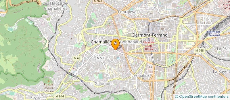 localisation de l'entreprise SARL PREMIERE LIGNE à CHAMALIERES