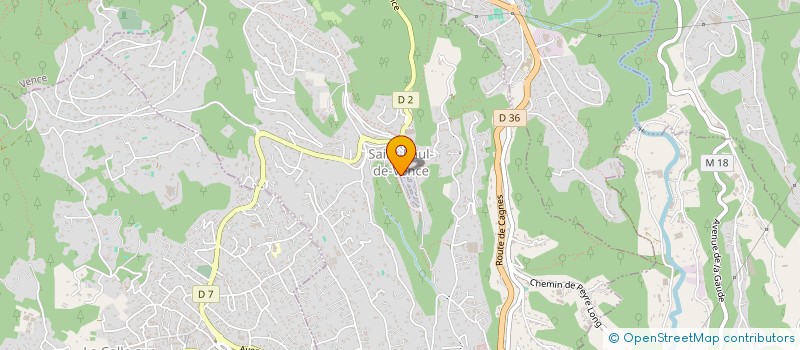 localisation de l'entreprise SARL PRES DU PUITS à SAINT-PAUL-DE-VENCE
