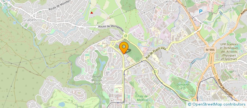 localisation de l'entreprise SARL PRESENCE à MONTPELLIER
