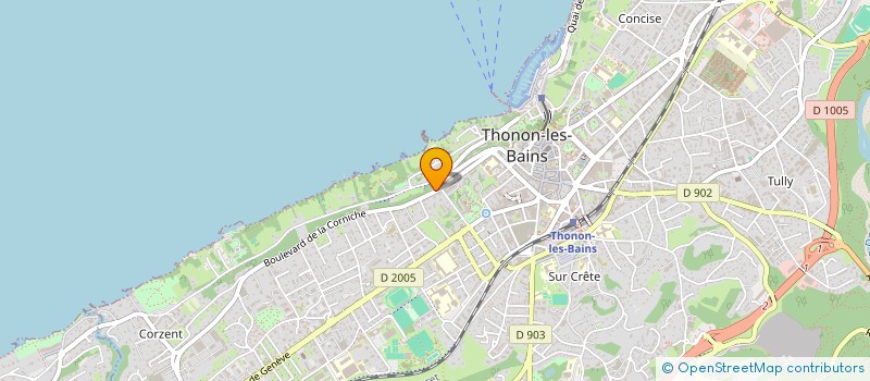 localisation de l'entreprise SARL PRESENCE DU LIVRE à THONON-LES-BAINS
