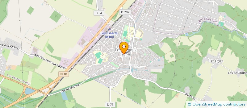 localisation de l'entreprise SARL PRESSE DES ESSARTS  LES ESSARTS-LE-ROI