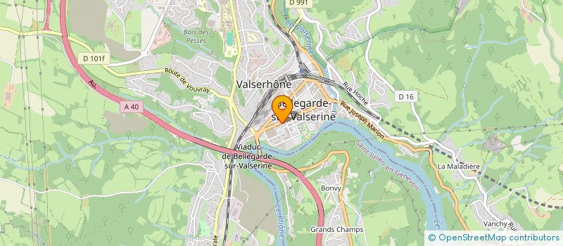 localisation de l'entreprise SARL PRESSING N 1  VALSERHONE