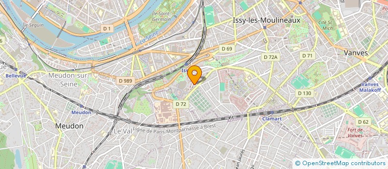 localisation de l'entreprise SARL PRESSING PLUS à ISSY-LES-MOULINEAUX