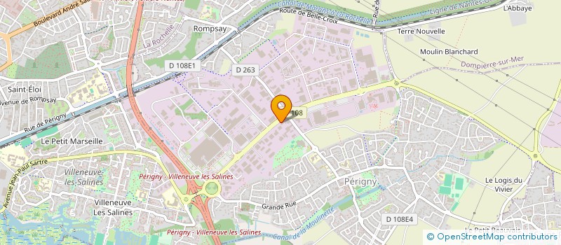 localisation de l'entreprise SARL PRESTASERVICE à VILLEFRANCHE-SUR-SAONE