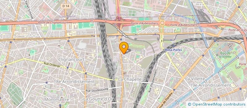 localisation de l'entreprise SARL PRESTI SERVICES  PARIS