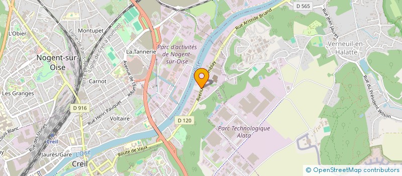 localisation de l'entreprise SARL PRESTIGE CAR 60 à CREIL