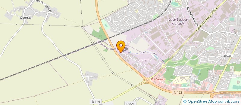 localisation de l'entreprise SARL PRESTIGE CUISINES à FONTENAY-SUR-EURE