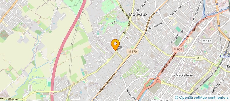 localisation de l'entreprise SARL PRESTIGE L.A.O à MOUVAUX