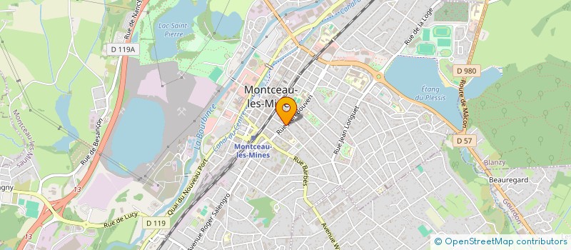 localisation de l'entreprise SARL PRESTO PIZZA à MONTCEAU-LES-MINES