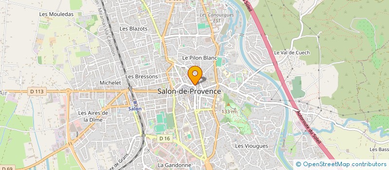 localisation de l'entreprise SARL PRESTY CHAUSS à SALON-DE-PROVENCE