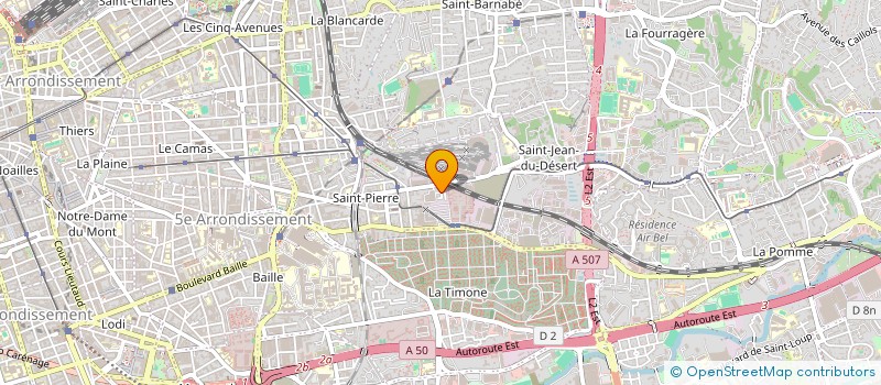 localisation de l'entreprise SARL PRET A L'OREY à MARSEILLE