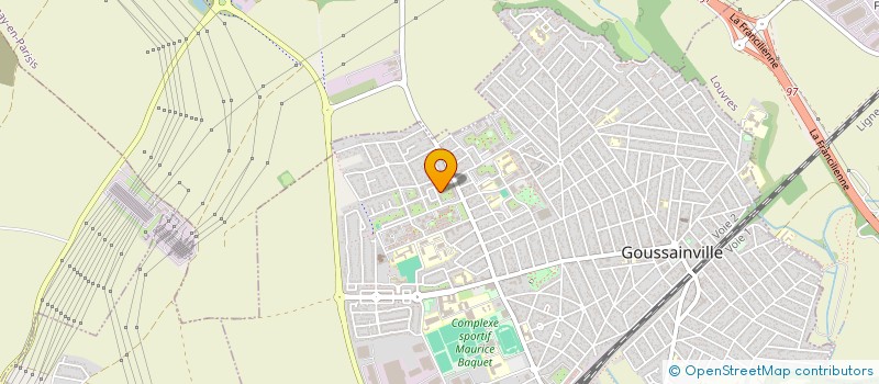 localisation de l'entreprise SARL PRET A PORTER H&F  GOUSSAINVILLE