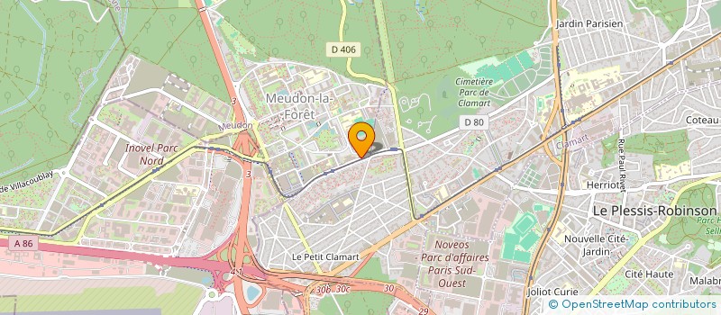 localisation de l'entreprise SARL PRETRE à MEUDON