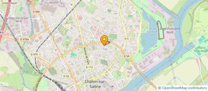 localisation de l'entreprise SARL PREVOT à CHALON-SUR-SAONE