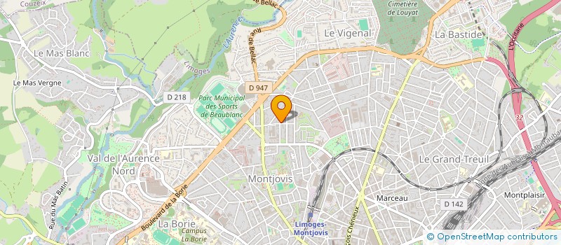 localisation de l'entreprise SARL PREVOT TAXI  PIERRE-BUFFIERE