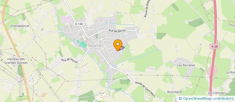 localisation de l'entreprise SARL PRIEZ ENAA  TELOCHE