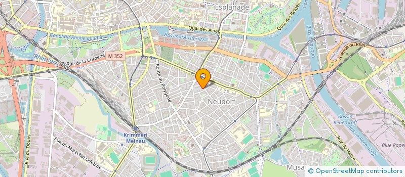 localisation de l'entreprise SARL PRIM'GALERIE à STRASBOURG