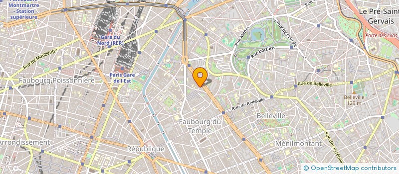 localisation de l'entreprise SARL PRIMA  PARIS