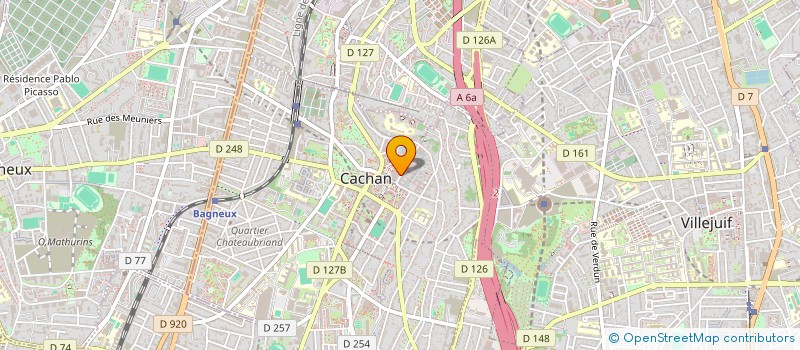 localisation de l'entreprise SARL PRIMA à CACHAN
