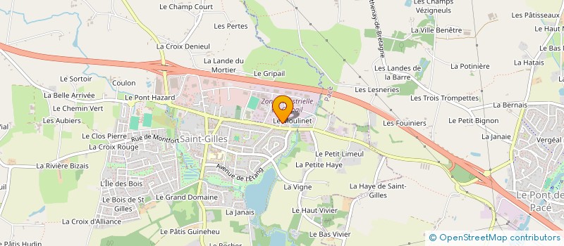 localisation de l'entreprise SARL PRIME  SAINT-GILLES