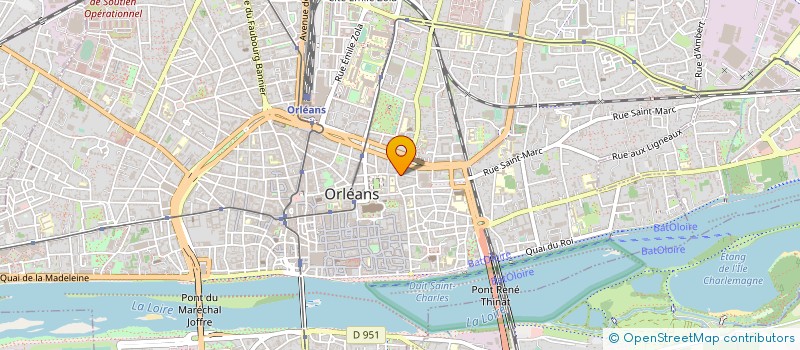 localisation de l'entreprise SARL PRIMINVEST à ORLEANS