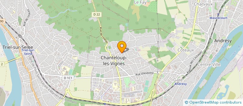 localisation de l'entreprise SARL PRIMLOUP à CHANTELOUP-LES-VIGNES