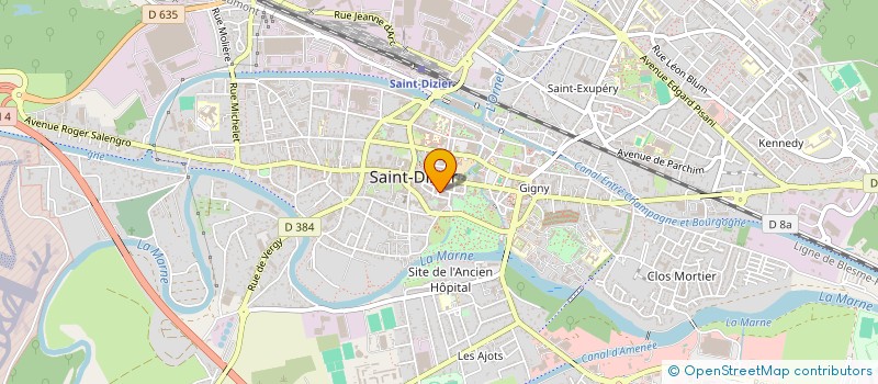 localisation de l'entreprise SARL PRIMOR 52 à SAINT-DIZIER