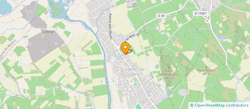 localisation de l'entreprise SARL PRIMS INVEST  LIGNAN-SUR-ORB