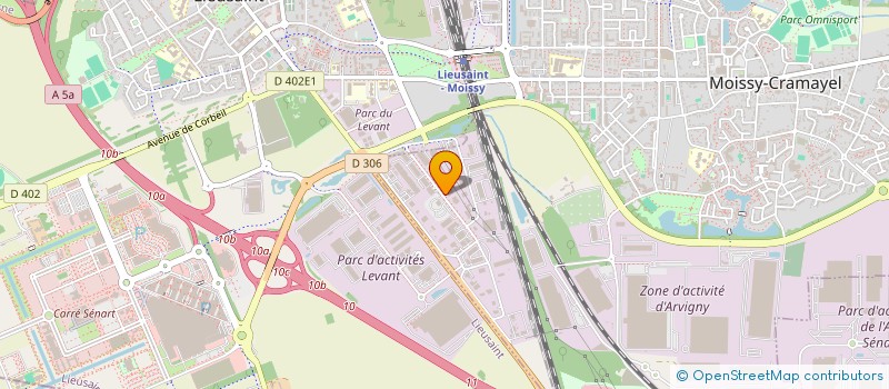 localisation de l'entreprise SARL PRIMULA à MOISSY-CRAMAYEL
