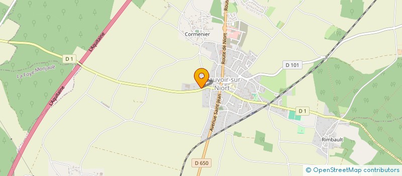 localisation de l'entreprise SARL PRINTEMPS à BEAUVOIR-SUR-NIORT
