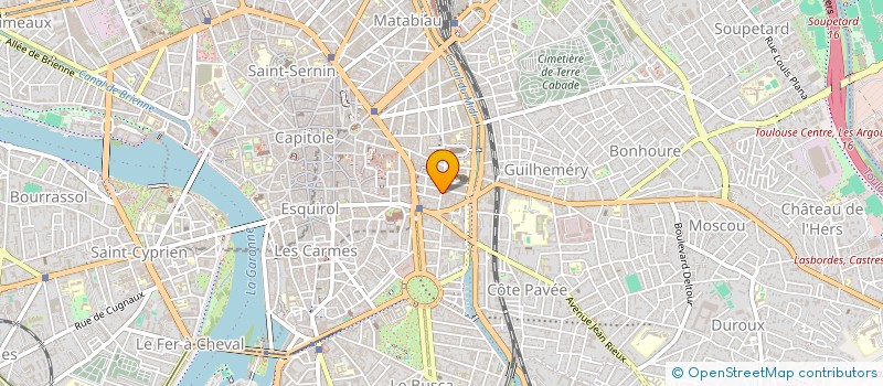 localisation de l'entreprise SARL PRISC à TOULOUSE