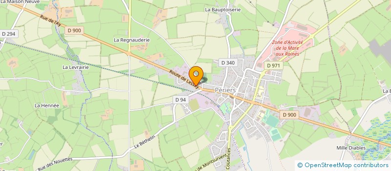 localisation de l'entreprise SARL PRISIAISE  PERIERS