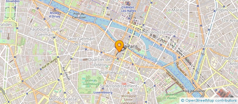 localisation de l'entreprise SARL PRIVAS  PARIS