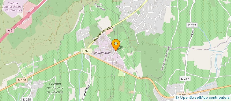 localisation de l'entreprise SARL PRIVAT  DOMAZAN