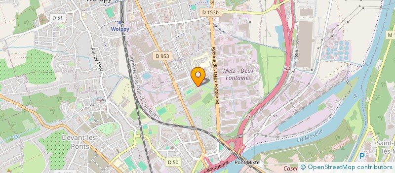 localisation de l'entreprise SARL PRO BAT à METZ