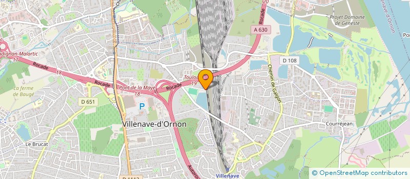 localisation de l'entreprise SARL PRO BATI 33 à VILLENAVE-D'ORNON