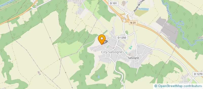 localisation de l'entreprise SARL PRO-DECAP à CIRY-SALSOGNE