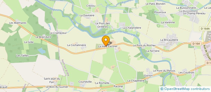 localisation de l'entreprise SARL PRO-ENDUIT à NORT-SUR-ERDRE