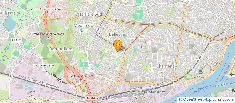 localisation de l'entreprise SARL PRO FINITION à NANTES