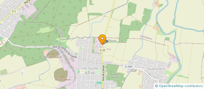 localisation de l'entreprise SARL PRO IMPORT à RUELISHEIM